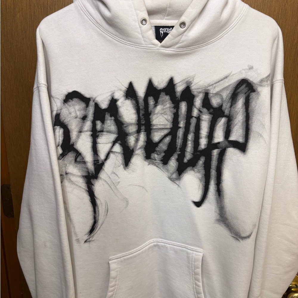 Revenge Clothing Black and White Graffiti Sweater